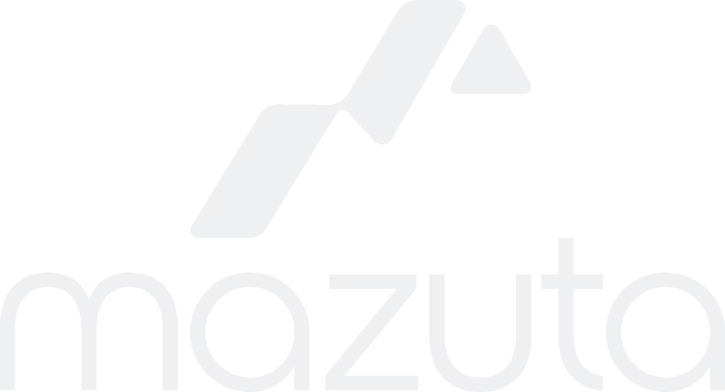 MAZUTA - logo white 2024
